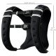 Soozier 11 lbs Weighted Vest, Weight Vest with adjustable Straps, Convenient Pocket and Reflective Strips, Fit for Men Women
