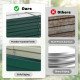 Galvanized Raised Garden Bed, Outdoor Planter Box for Vegetables, Flowers, Herbs, 4' x 2' x 1', Dark Green