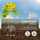 39" x 39" x 12" Set of 2 Raised Garden Bed, Elevated Planter Box with Galvanized Steel Frame for Growing Flowers, Herbs, Succulents, Grey