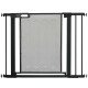 29.5"-40.6" Metal Pet Gate, Dog Gate with Auto Closing Door, Double Locking, for Doorways, Stairs, Hallways, Black