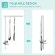 Adjustable Pet Grooming Arm, with Clamp, Haunch Holders & Grooming Loop - Sliver