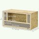 Wooden Reptile Terrarium with Sliding Door for Chameleon, Lizard, Snake, Frog, Turtle, 31.5" x 15.7" x 15.7"
