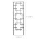 2 Pack Garden Trellis for Climbing Plants, Outdoor Metal Grid Panels for Roses, Vine Flower, Cucumber, Clematis, 72" Tall
