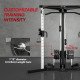 Soozier Multifunctional Home Gym Machine with Pull Up Bar, 15-Position Adjustable Strength Training Workout Station
