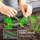 7.9 x 2 x 1ft Galvanized Raised Garden Bed Kit, Metal Planter Box with Safety Edging, Dark Grey
