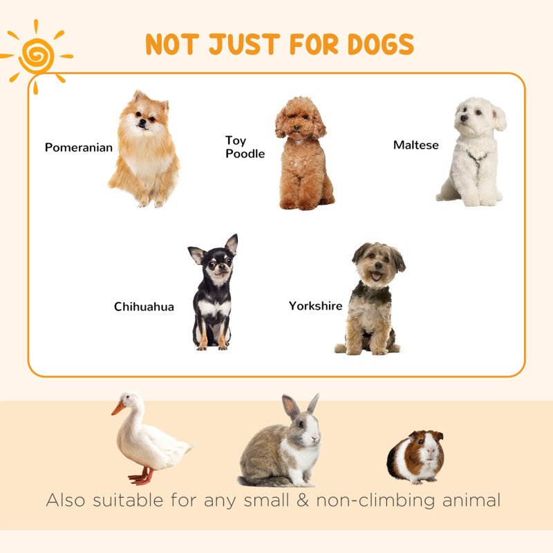 24inch Foldable Metal Exercise Pet Playpen Yard Dog Puppy Kennel Cage 8 Panel
