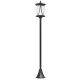 50" Solar Post Light, Cool White LED Outdoor Lamp, Waterproof IP44 for Patio, Garden, Backyard, Pathway