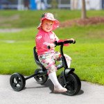 Qaba Kids Tricycle for Children Ages 18+ Months, Indoor Outdoor Toddler Trike for Boy and Girl Birthday