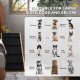 Adjustable Dog Ramp for Bed, Sofa, with Non-Slip Surface, Folding Dog Stair for Small, Medium, Large Dogs