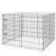 36inch Foldable Metal Exercise Pet Playpen Yard Dog Puppy Kennel Cage 8 Panel