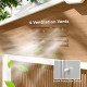 8' x 6' Outdoor Storage Shed, Metal Garden Tool Storage House with Lockable Sliding Doors and Vents for Backyard Patio Lawn, Dark Brown