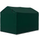 Outdoor Storage Shed, UV Resistant Bike Tent with Roll-up Zipper Door, Portable Shed for Bike, Motorcycle, Dark Green