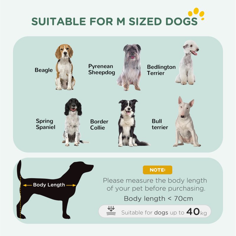 42" Dog Crate with 2 Doors, Folding Metal Dog Cage with Soft Cushion, Removable Tray, Handle, for Small Dogs, Black