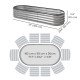 Galvanized Raised Garden Bed, 6 x 2 x 1 Modular Metal Garden Beds with Rubber Strip Edging, Heavy-Duty Outdoor Planter Box for Vegetables, Flowers and Herbs, Silver
