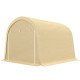 10' x 10' Outdoor Storage Tent, Heavy Duty and Waterproof Portable Shed for Bike, Motorcycle & Garden Tools