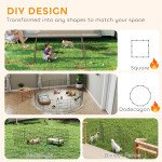 24inch Foldable Metal Exercise Pet Playpen Yard Dog Puppy Kennel Cage 12 Panels