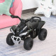 No-Power Baby Ride-On Toy for Toddlers, Kids Foot-to-Floor Sliding Car with 4 Wheels, Music, and Lights, for Ages 18–36 Months, Black