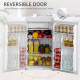 Compact Refrigerator, Mini Fridge with Freezer, Adjustable Shelf, Mechanical Thermostat and Reversible Door, White
