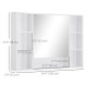 Wall Mounted Medicine Cabinet, 39.25