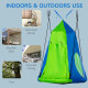 Kids Hanging Tree Swing Tent, Waterproof Sensory Swing with Windows, Rolling Door, for Indoor & Outdoor, Green