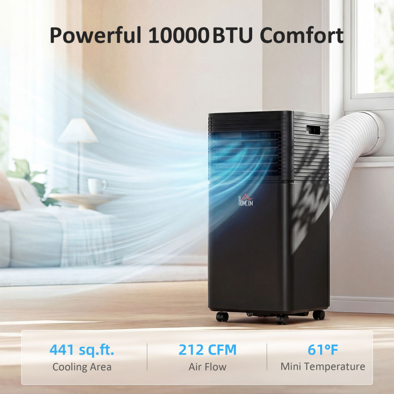 Portable Air Conditioner with Quiet Cooling Comfort