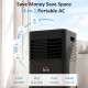 Portable Air Conditioner with Quiet Cooling Comfort