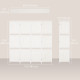 4 Panel Room Divider with Shelves, 6 FT Freestanding Folding Privacy Screen, Partition Wall Divider for Bedroom, White