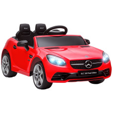12V Ride-On Car with Parent Remote Control, Dual Motors, Music, Lights, and Suspension Wheels for Kids Ages 3–6, Red