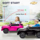 Licensed Chevrolet Tahoe Kids Ride-On Car, 12V 7AH Toddler Electric Vehicle with Parent Remote Control, 3 Speeds, Spring Suspension, LED Lights, Horn, and Music, Black