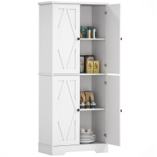 Freestanding Storage Cabinet, Kitchen Pantry Cabinet with Doors and Shelves Kitchen Storage Cabinets for Dining Room