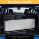 4' Portable Wheelchair Ramp Aluminum Threshold Mobility Single-fold for Scooter with Carrying Handle