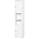 Tall Medicine Cabinet, Freestanding Bathroom Storage Cabinet with Shelves and 2 Cupboards, Bathroom Organizer, White