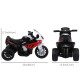 Kids Motorcycle, 6V Battery Powered Toddler Motorcycle with Headlight, Music, 3-Wheel Electric Motorcycle for Kids, Licensed BMW, Gift for Boys & Girls - Red