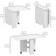 Folding Dining Table, 55