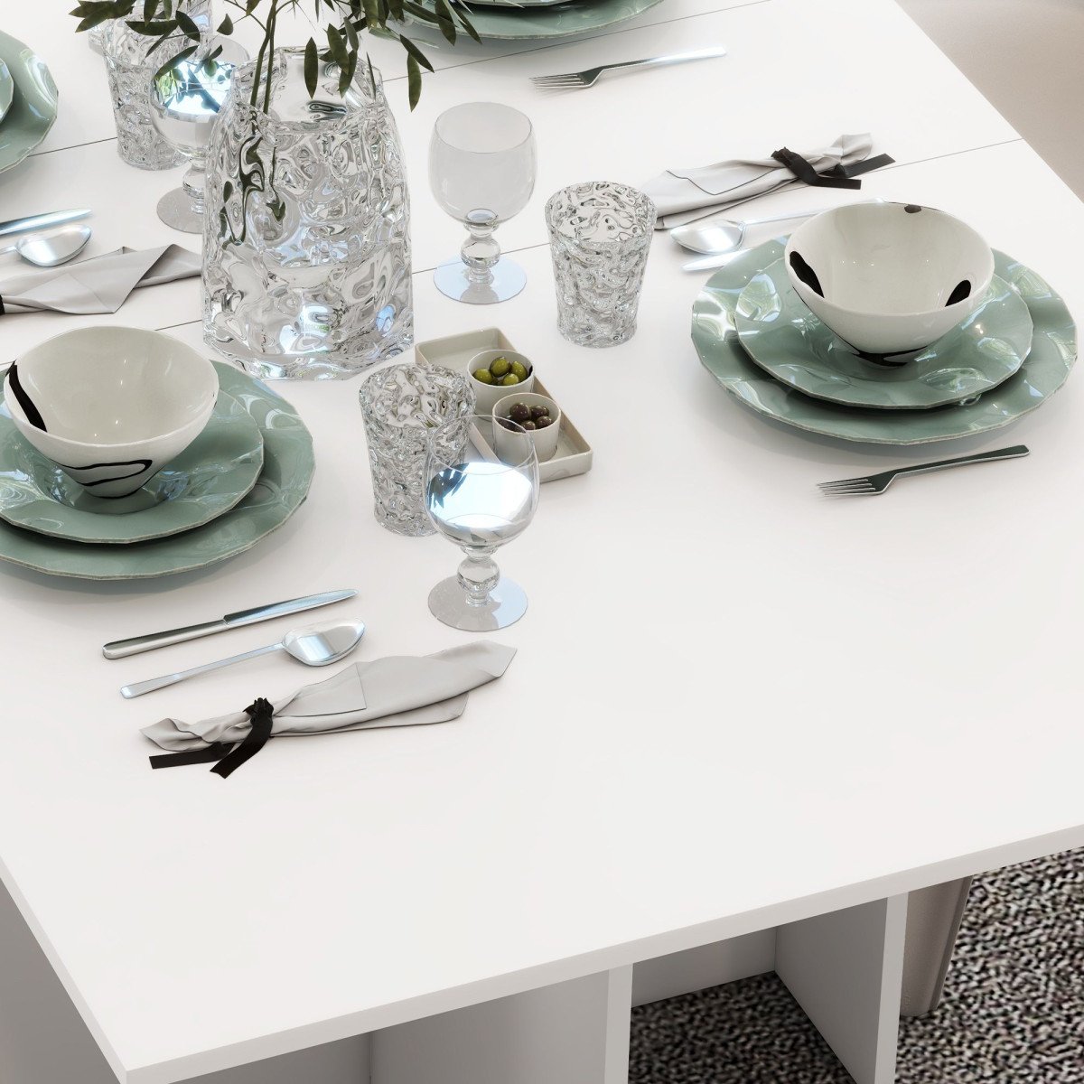 Folding Dining Table, 55