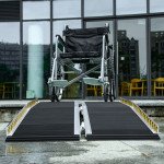 5ft Wheelchair Ramp Scooter Mobility Non-Skid PVC Layering Portable Foldable Aluminium