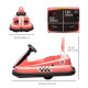 Kids Bumper Car, 6V 360° Rotation Electric Ride-On Car, Twin Motors Battery Powered Toy with Music, Horn and Lights, Safety Belt, for Boys and Girls Aged 18–48 Months - Pink
