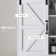 Bathroom Medicine Cabinet, Wall Cabinet with Sliding Door and Adjustable Shelf, 22.8