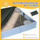 Kids Outdoor Sandbox with Canopy, Bottom Fabric Liner, Light Blue