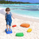 5 PCs Kids Stepping Stones, Obstacle Course Sensory Play Equipment for 3-8 Years, Indoor Outdoor Use
