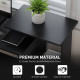 Computer Desk with Sliding Keyboard Tray Storage Drawer Shelf Home Office Workstation Black