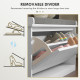 Shoe Storage with Seat, Upholstered Hallway Bench, Shoe Bench with Flip Drawer, Adjustable Shelf for 6 Pairs of Shoes