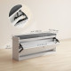Shoe Storage with Seat, Upholstered Hallway Bench, Shoe Bench with Flip Drawer, Adjustable Shelf for 10 Pairs of Shoes