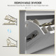 Shoe Storage with Seat, Upholstered Hallway Bench, Shoe Bench with Flip Drawer, Adjustable Shelf for 10 Pairs of Shoes