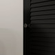 Narrow Bathroom Cabinet, Tall Bathroom Storage Cabinet with Shelves and Doors, Black