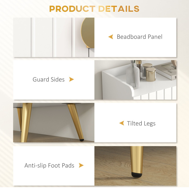 Entryway Shoe Storage Cabinet, Narrow Shoe Cabinet with Adjustable Shelves and Open Shelf for 15 Pairs of Shoes, White