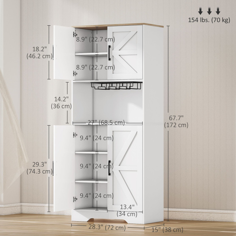 Farmhouse Kitchen Pantry, 68