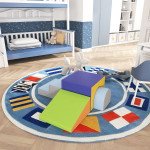 Qaba 4 Piece Foam Play Set for Toddlers and Children, Dark Colour