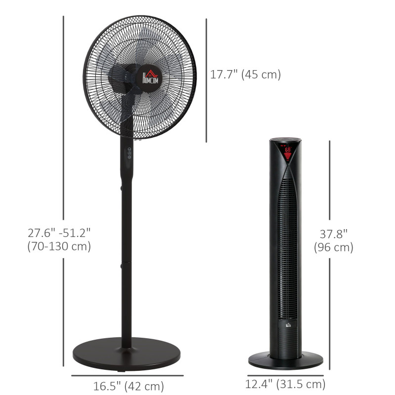 Tower Fan and 16