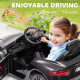 Qaba 12V Maserati Gran Turismo Licensed Kids Electric Car w/ Remote Control, Soft Start, LED Lights, Music, Horn, MP3, Black